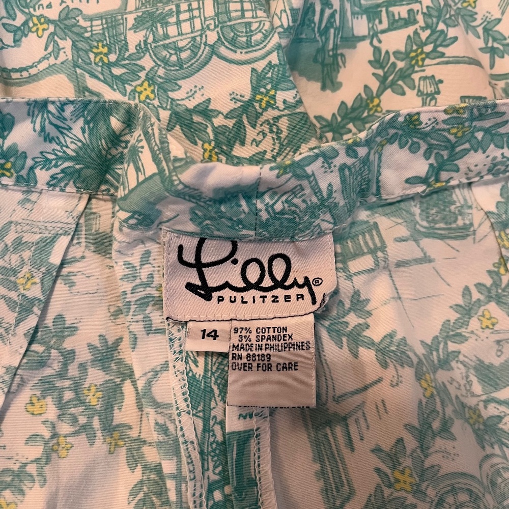 Lilly Pulitzer women’s pants. Size 14 , plus size